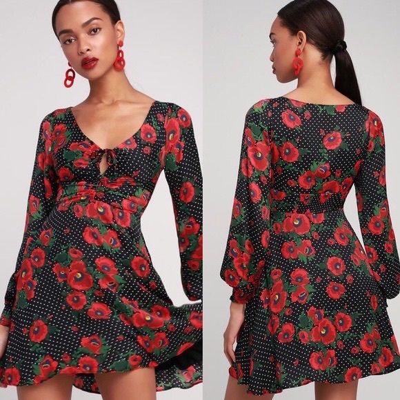 Free People Dresses & Skirts - FREE PEOPLE Morning Light Poppy Dress Women's Size 6